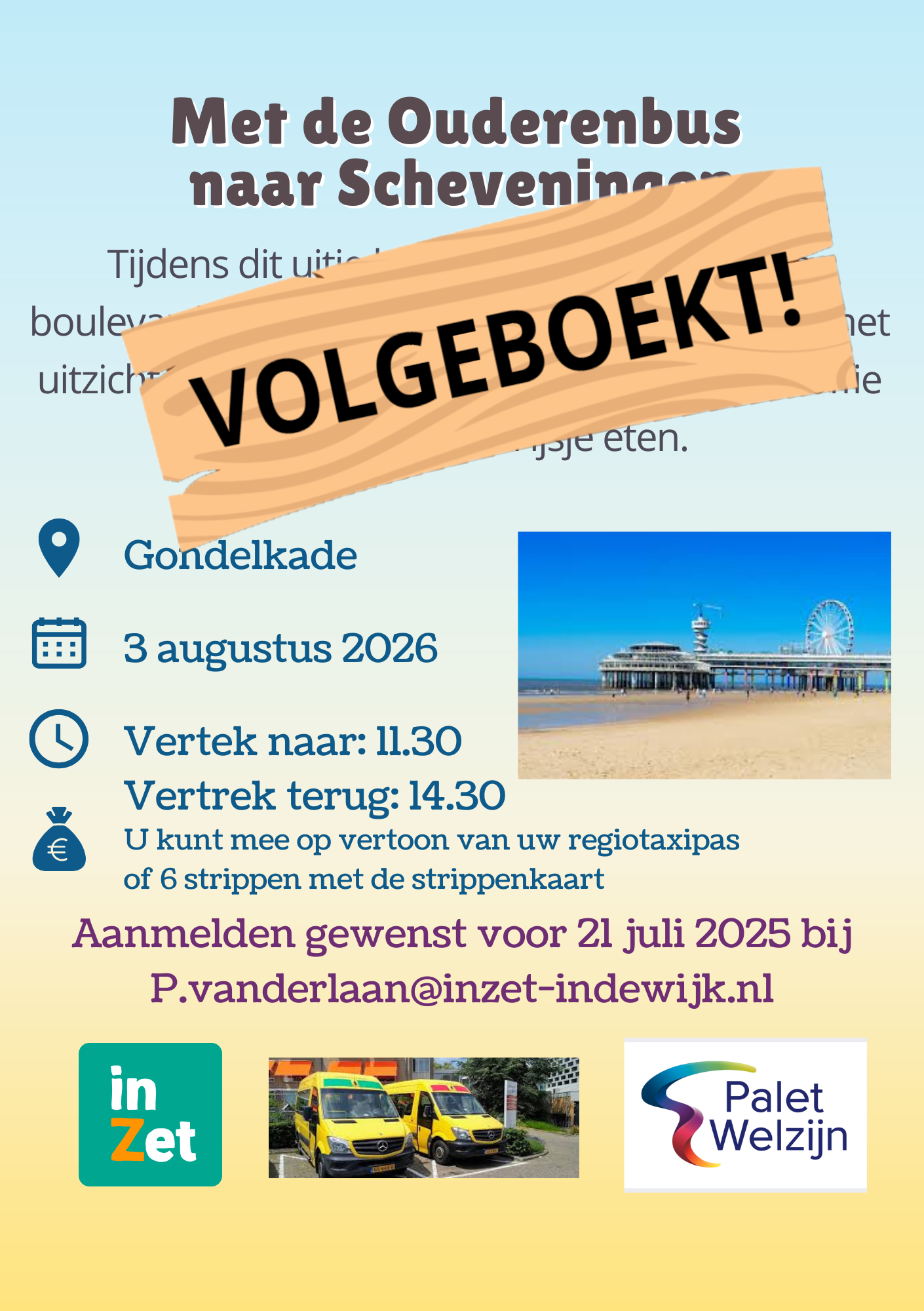 Zomerpalet Scheveningen Gondelkade 3 8 26 VOL