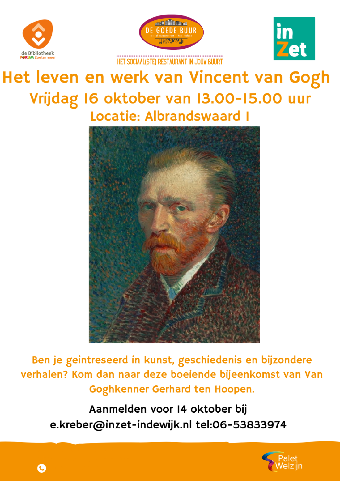 van Gogh flyer